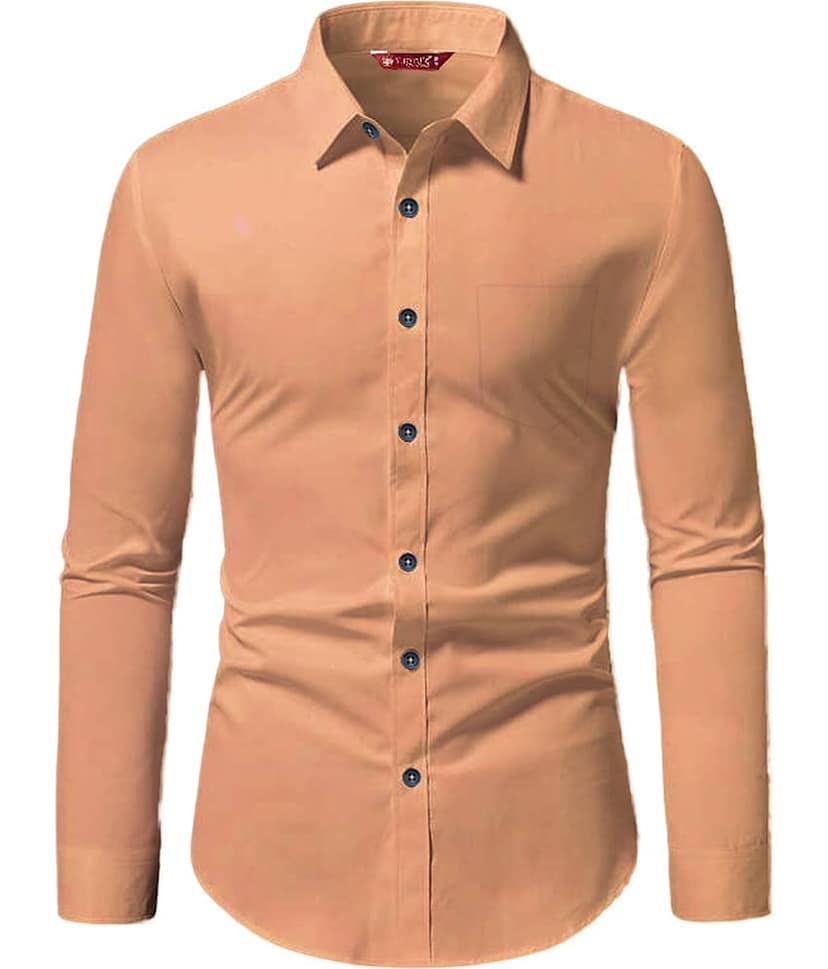 Yugnik Cotton Blend Slim Fit Full Sleeves Men's Formal Shirt - Mint Green ( Pack of 1 )