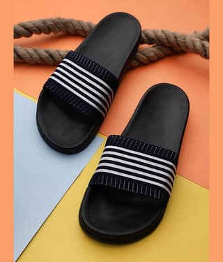 KAPANI Black Women's Slide Flip flop