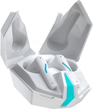 VEHOP Wing Truly Wireless Earbuds TWS | ~32dB ANC & Transparency Mode | Upto 50Hrs Playtime | Bluetooth V5.4 | Quad Mics with AI-ENC | 40ms Low Latency Gaming | Breathing LED Lights