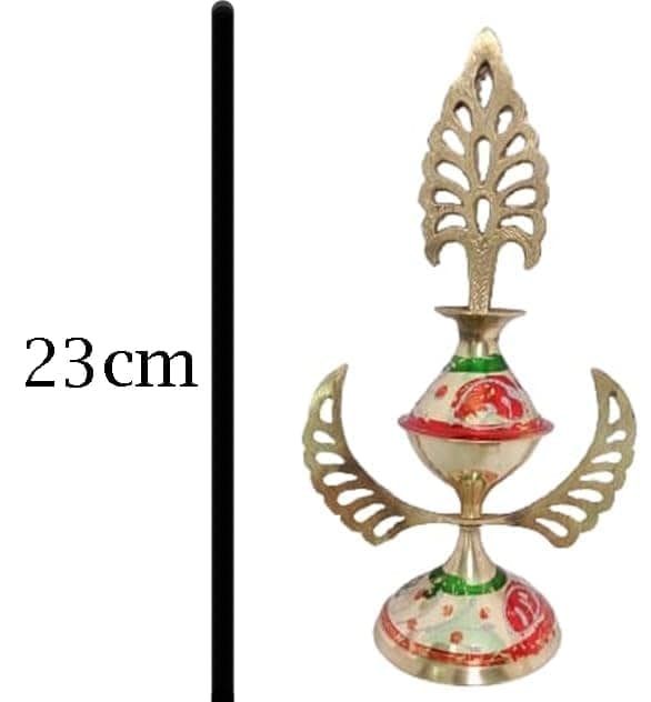Mii Art brass surmedani with surma use in eye's muckap (size-23 cm 1pcs view 3