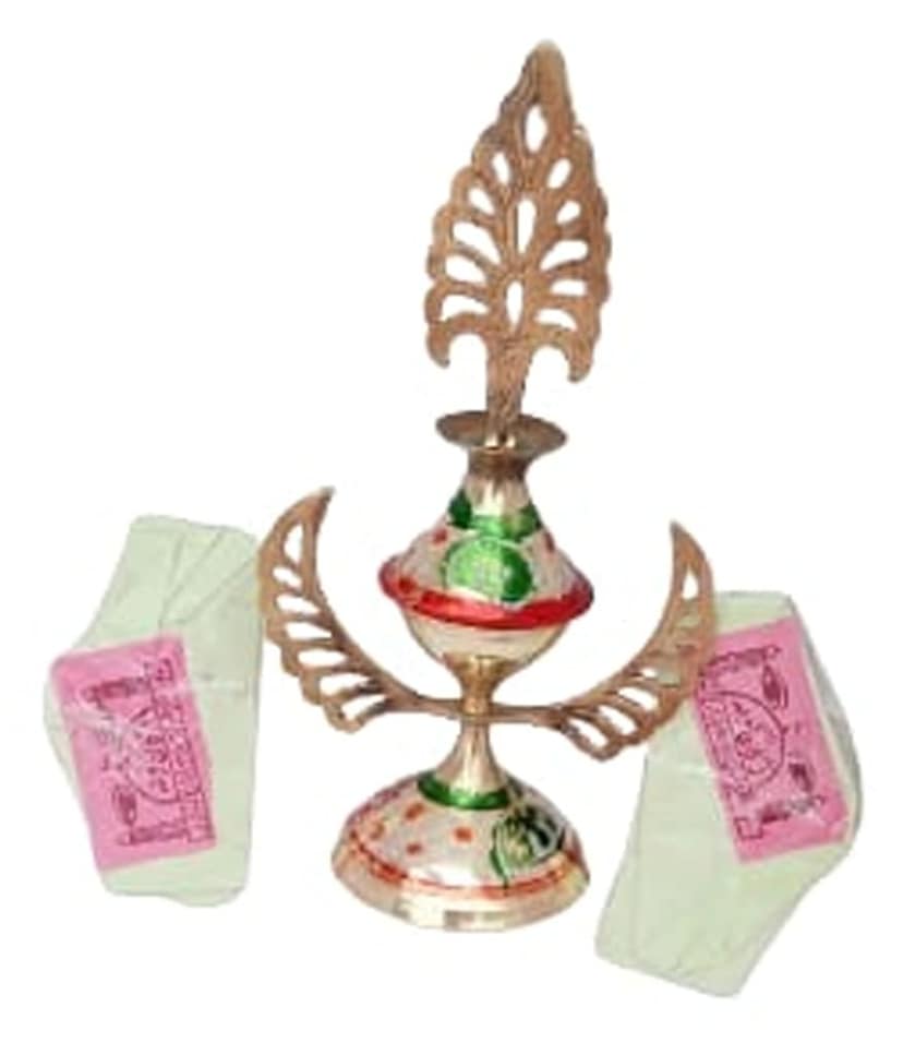 Mii Art brass surmedani with surma use in eye's muckap (size-23 cm 1pcs view 4