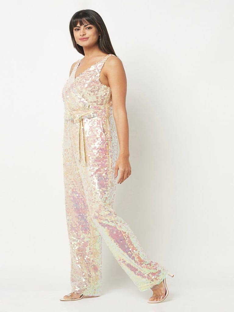 Shiny Sequins Party Jumpsuit