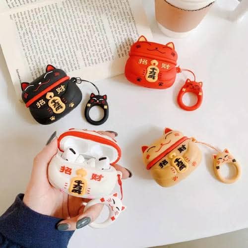 Airpods Pro / Pro 2 Silicon Cartoon Case (Random Design & Color) view 5