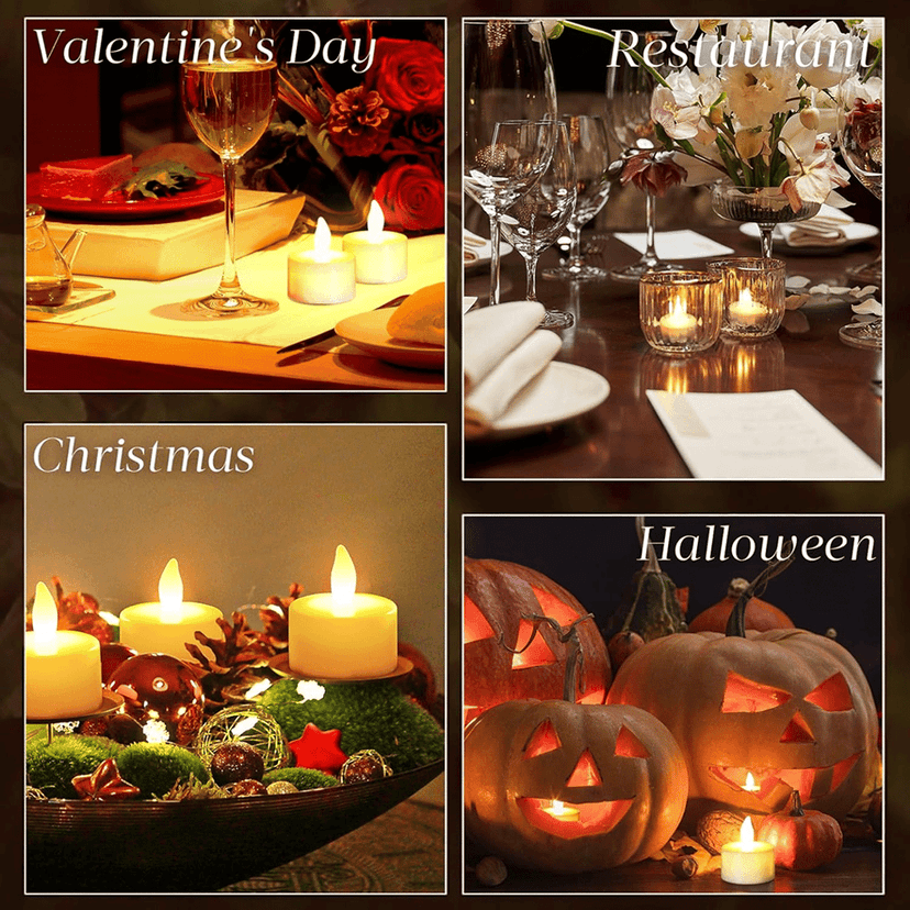 Flameless Floating Candles – Safe & Long-lasting Water Decor view 3