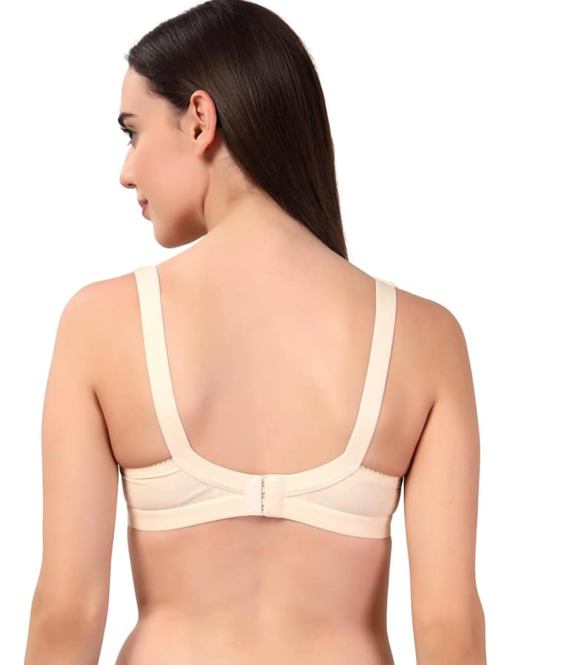 ADORNSTAR Women's Cotton Non-Padded Full Coverage Bra view 4