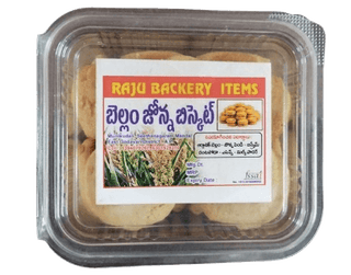 Raju Bakery Items Fox Millet Cookies (Bella Jonna Biscuits) - 200g