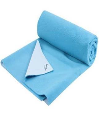 Quick Dry Blue Laminated Waterproof Sheet ( 140 cm A- 100 cm - 1 pcs ) Rubber Sheet