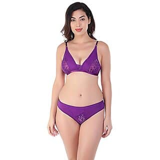 U-Light Micky Bra Panty Set For Women