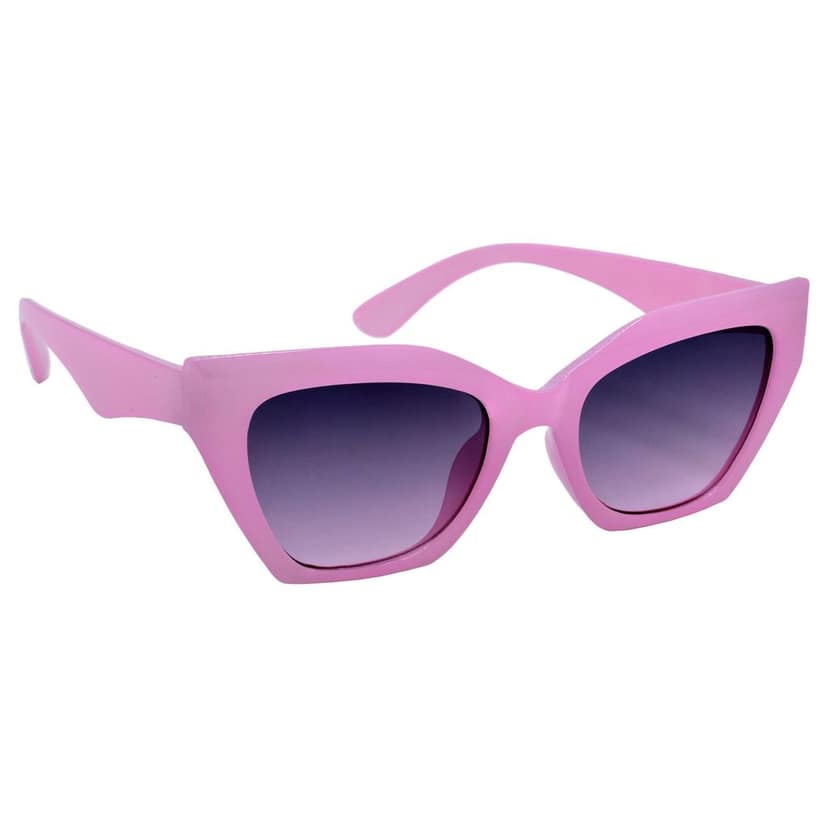Pink Frame Grey Gradient Lens Cat-eye Sunglasses for Women & Girls Trend Appeal - HRS589-PNK-GRY view 2