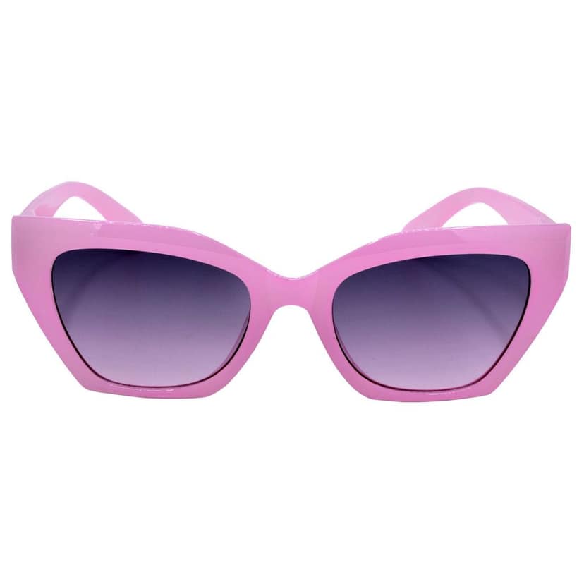 Pink Frame Grey Gradient Lens Cat-eye Sunglasses for Women & Girls Trend Appeal - HRS589-PNK-GRY view 3