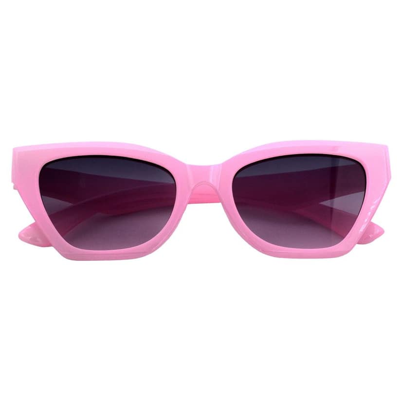 Pink Frame Grey Gradient Lens Cat-eye Sunglasses for Women & Girls Trend Appeal - HRS589-PNK-GRY view 5