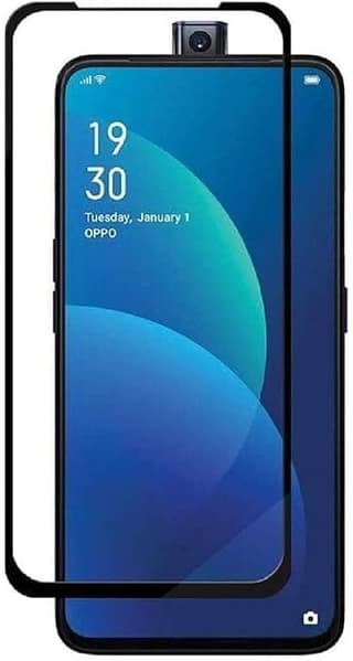 PLUGTECH Advanced Tempered Glass With Anti-Explosion 9H Hardness Edge-To-Edge Coverage Screen Guard for OPPO F11 PRO