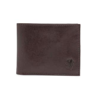 Red Tape Brown Men's Leather Wallet | RFID Blocking Bifold Purse for Men with Card Holder & Cash Compartments | Slim & Stylish Wallet for Daily Use, Travel & Gifting