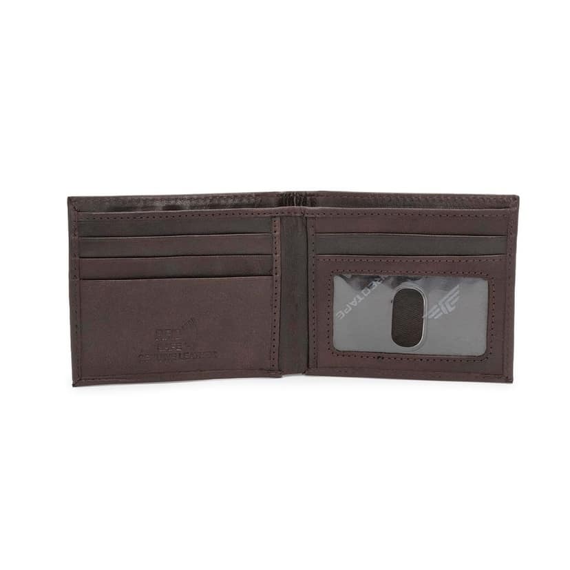 Red Tape Brown Men's Leather Wallet | RFID Blocking Bifold Purse for Men with Card Holder & Cash Compartments | Slim & Stylish Wallet for Daily Use, Travel & Gifting view 5