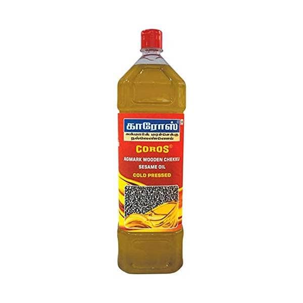 Coros (Wooden Chekku-Cold Pressed) Sesame Oil 2 Ltr