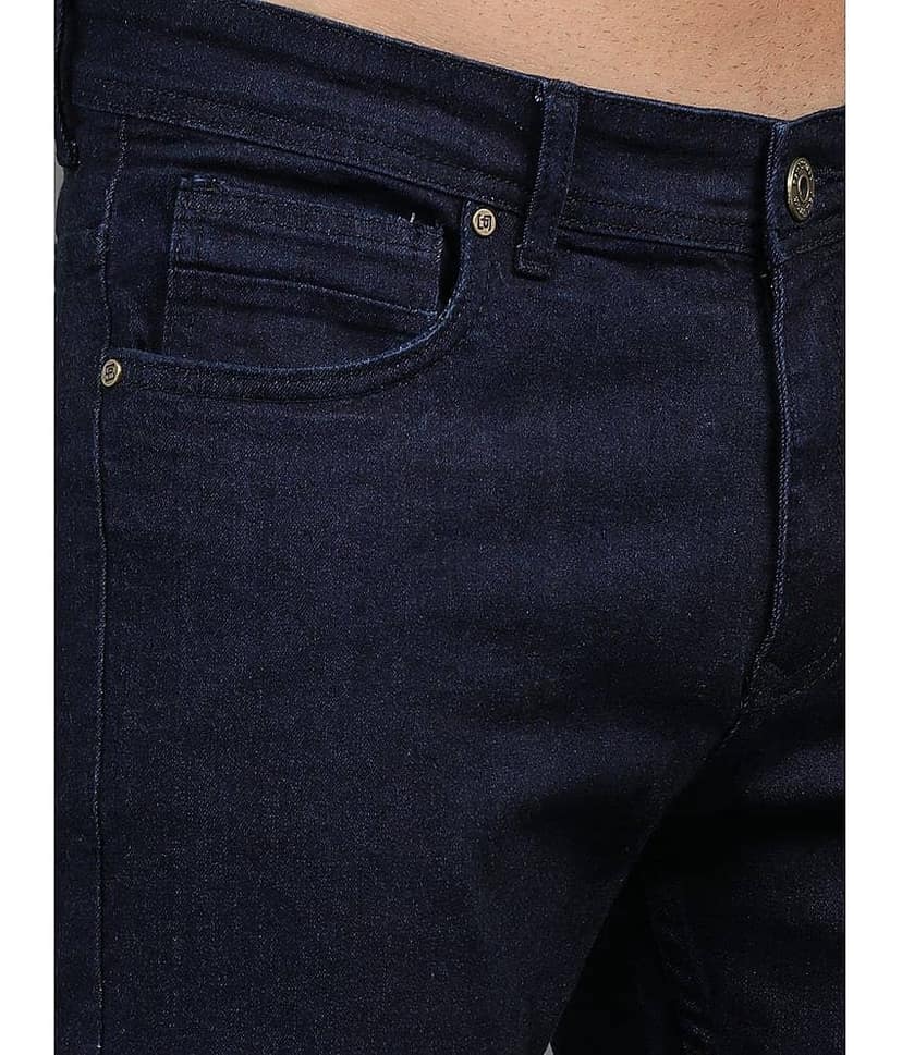 Paul Street Slim Fit Washed Men's Jeans - Blue ( Pack of 1 ) view 2