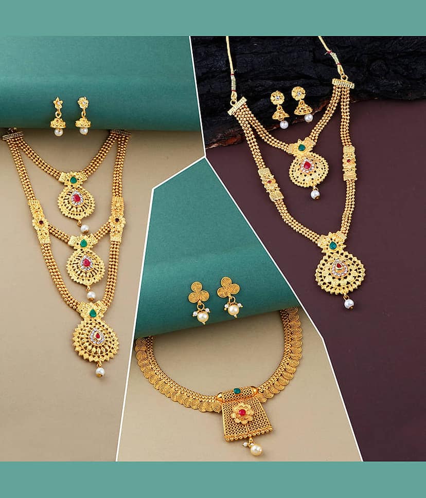 ShreejiHuf Alloy Golden