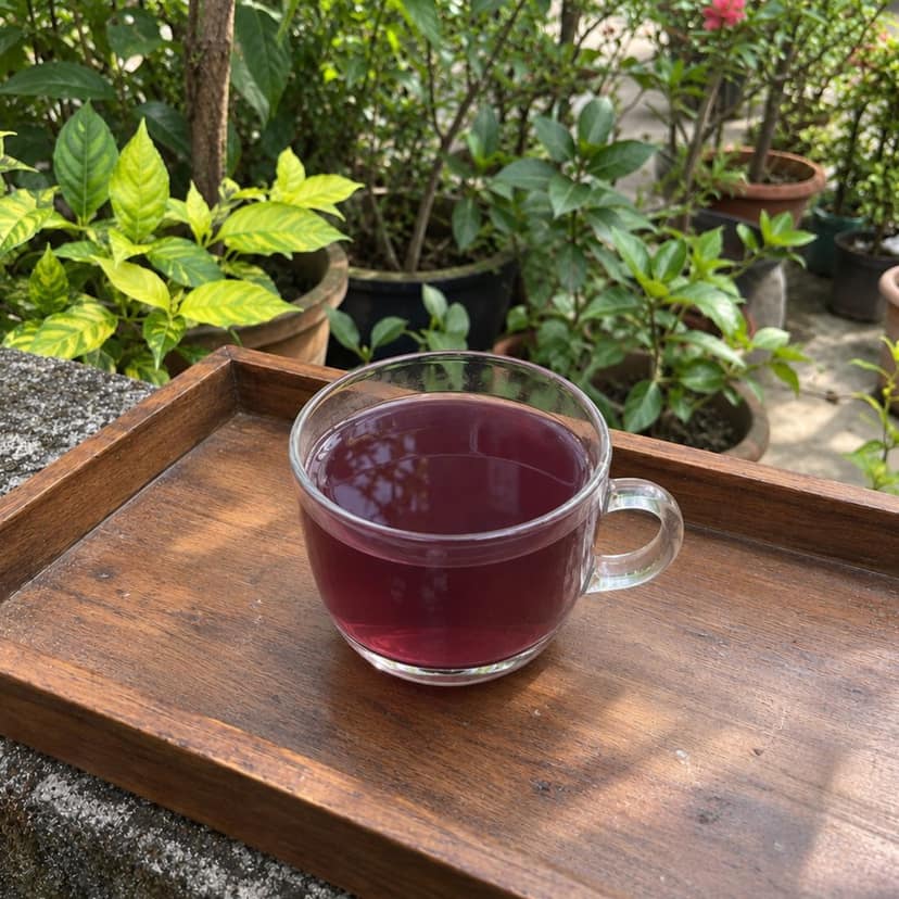 SLIMMING TEA | HERBAL TEA FOR WEIGHT LOSS | BLUE PEA SPEARMINT TEA view 3