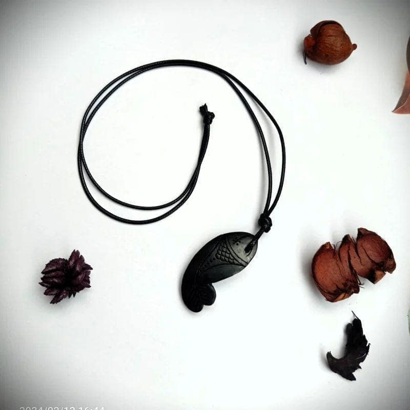 Terracotta pendant view 4