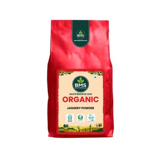 BMS Naturals Organic Jaggery Powder - Natural Sweetener from Indian Farmers