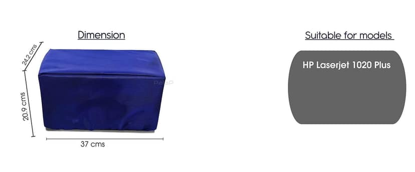 PalaP Dust Proof Printer Cover for HP Laserjet 1020 Plus view 6