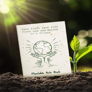 Plantable Seed Paper Notebook