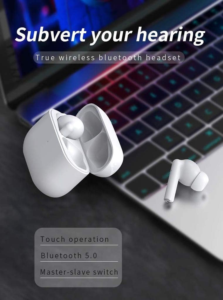 White Tws Wireless Immersive Sound, Noise - Canceling And Waterproof For Immersive Wireless Audio view 8