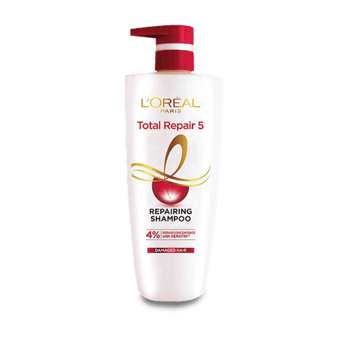 L'Oreal Paris Total Repair 5 Repairing Shampoo, 704 ml Bottle