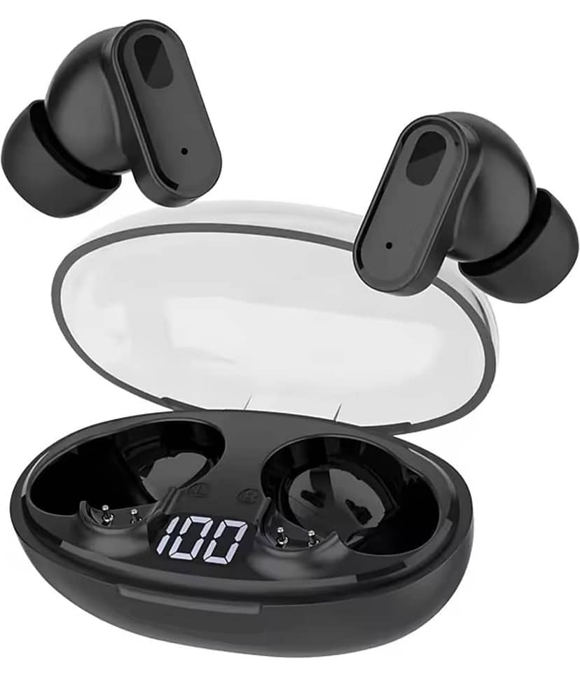 VEhop S460 compact Bluetooth True Wireless (TWS) In Ear 21 Hours Playback Fast charging,Powerfull bass IPX4(Splash & Sweat Proof) Assorted