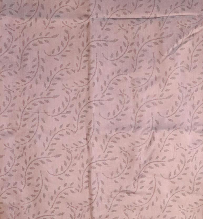 Heritage Motif Block Print Maheshwari Saree view 5