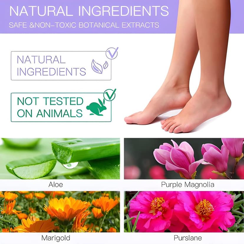 Deep Moisturizing Foot Hydration Socks with Lavender | Exfoliating Foot Peel Mask for Cracked Heels & Dead Skin Removal | At-Home Pedicure Socks for Soft & Smooth Baby Feet (Original) view 3