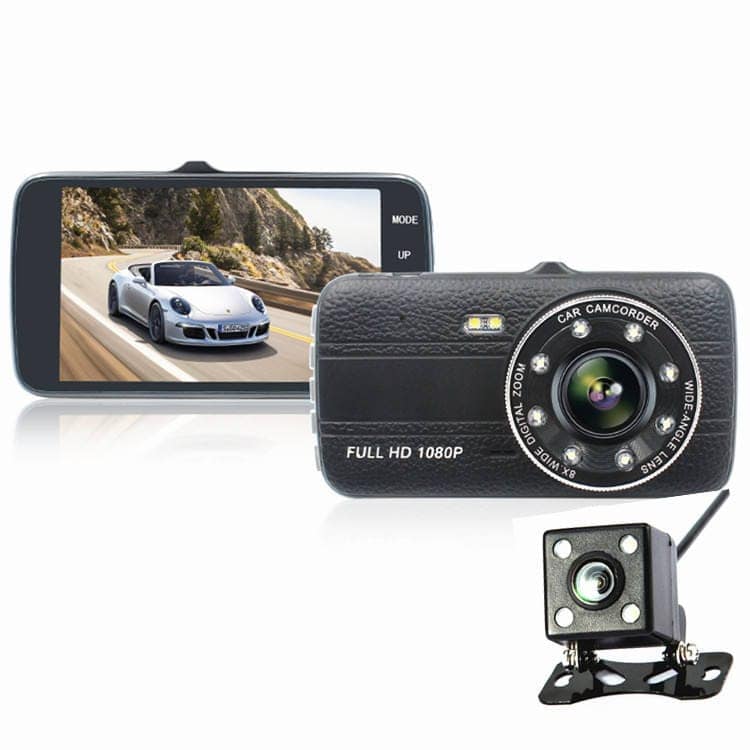 AUSHA Front & Rear Dual Dash Cam | 1080P Full HD, Night Vision, Parking Assist & G-Sensor view 3
