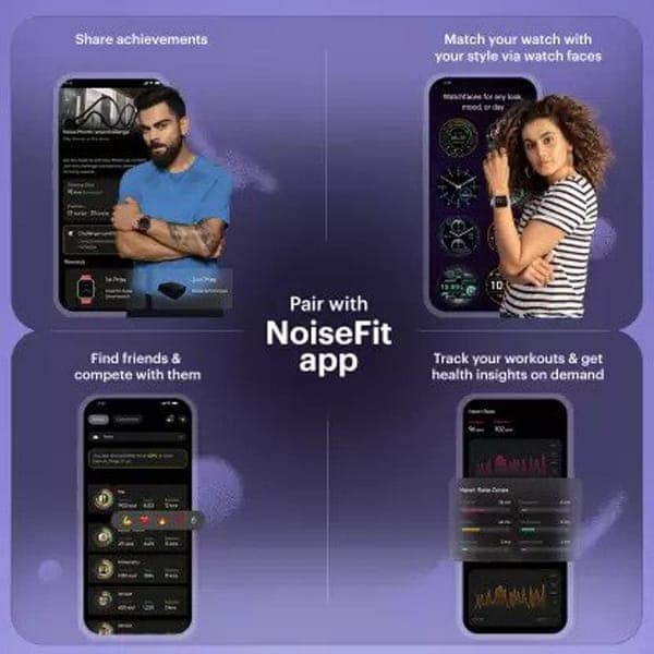 Noise Crew 1.38" Round Display with Bluetooth Calling Smartwatch view 7