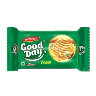 Britannia Good Day Pista Badam Cookies, 200 G Pouch