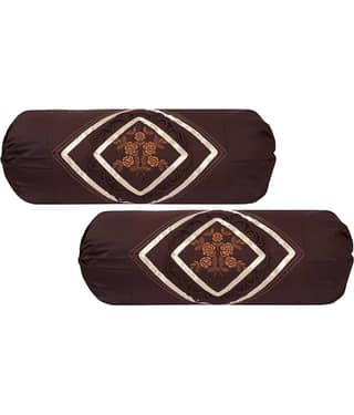 HomeStore-YEP Set of 2 Cotton Bolster Covers