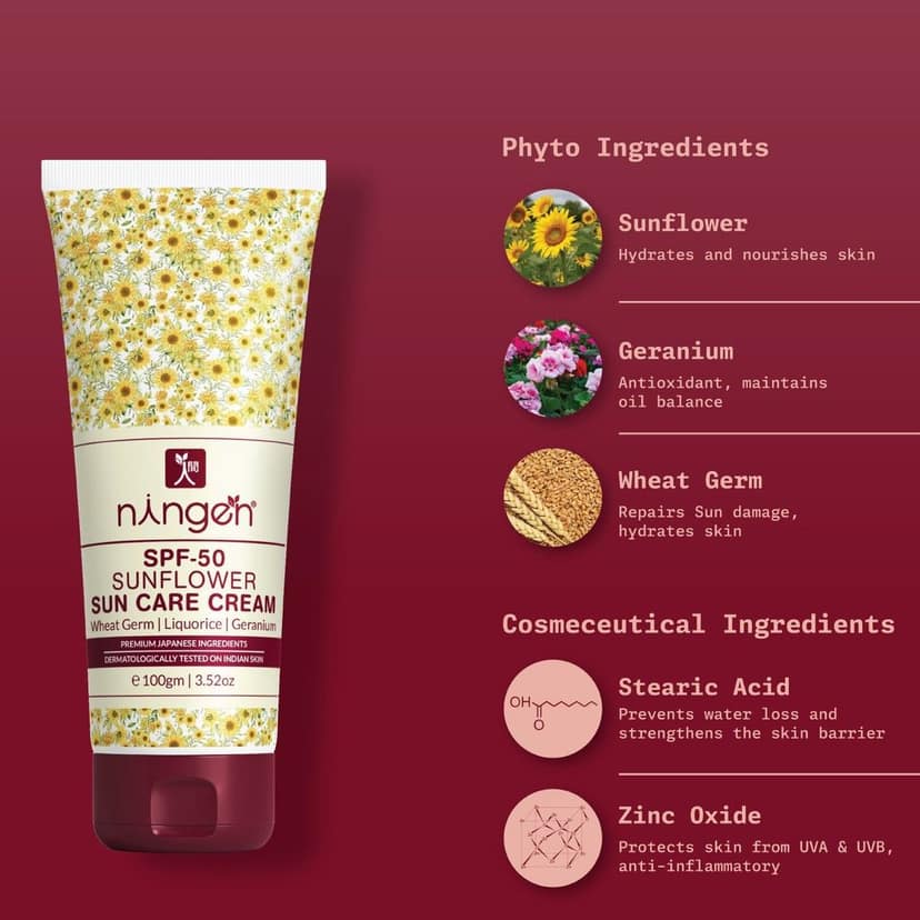 Sunflower Sun Care Cream SPF-50 view 2