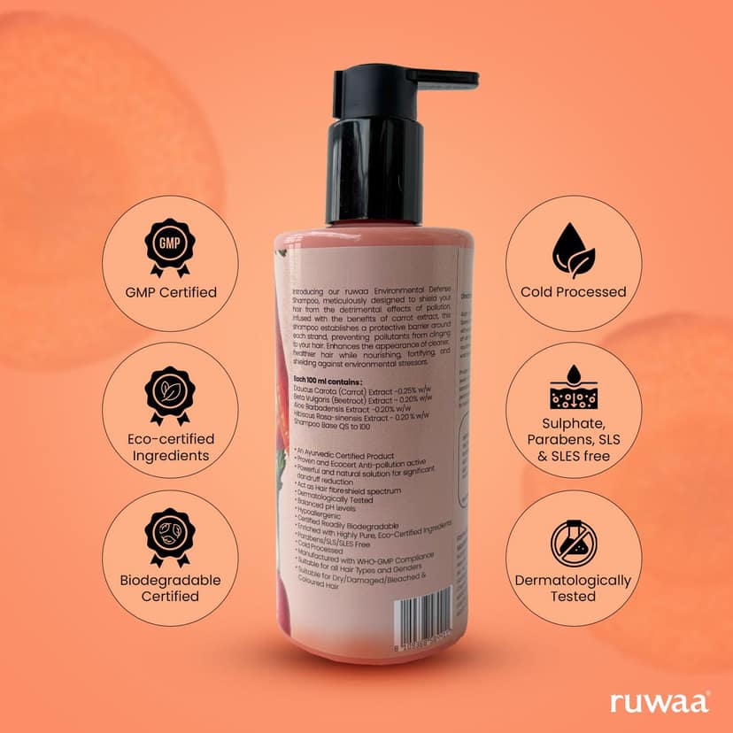 ruwaa Environmental Defence Shampoo view 2