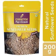 Cornitos Sunflower Seeds - Raw, 200 G