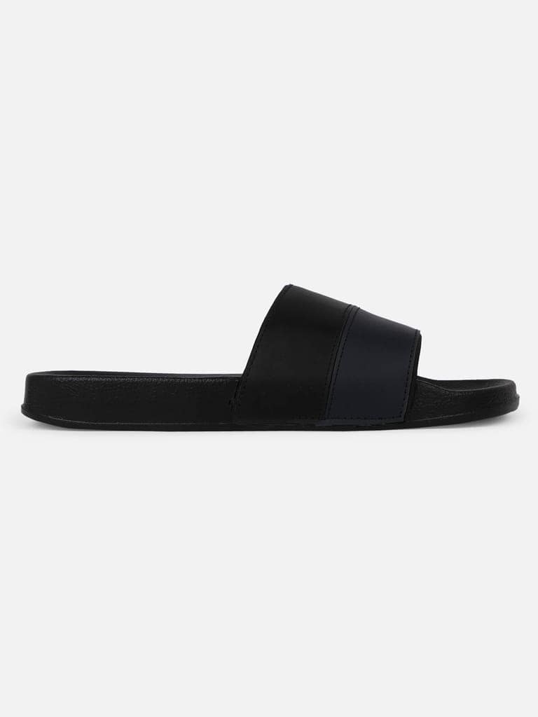 hummel CAMP MEN COLOUR BLOCK SLIDERS Comfortable Cushioned Sole Arch Support Durable Lightweight Flexible Trendy Style Flip flops and Slippers Slides for Men Daily use Chappal view 5