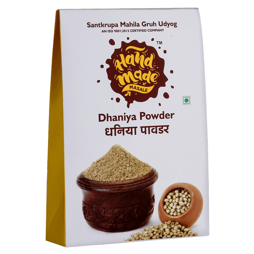 Handmade Masale Coriander Powder / Dhaniya Powder | Freshly Ground Coriander Powder | 100% Natural and Pure | No Additives or Preservatives | Gluten-Free | Vegan view 3