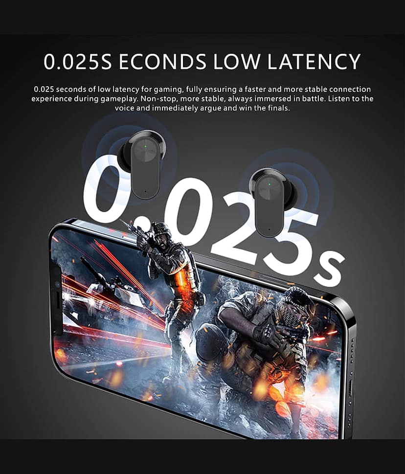 COREGENIX NORD BUDS ENC Bluetooth True Wireless (TWS) In Ear 35 Hours Playback Low Latency,Powerfull bass IPX5(Splash & Sweat Proof) Green view 2