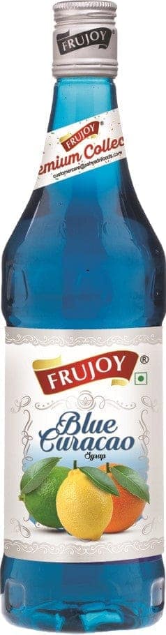 Frujoy Blue Curacao Syrup 750ML | Fruit Mocktail | Cocktail | Blue Lagoon | Cool Blue