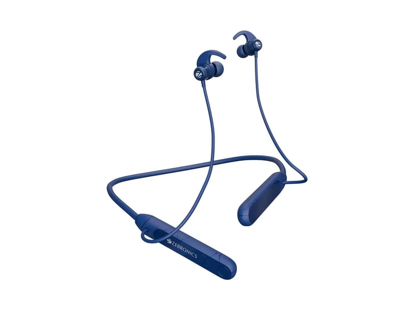Zebronics RAGA F2 Ear Bluetooth Neckband - Blue