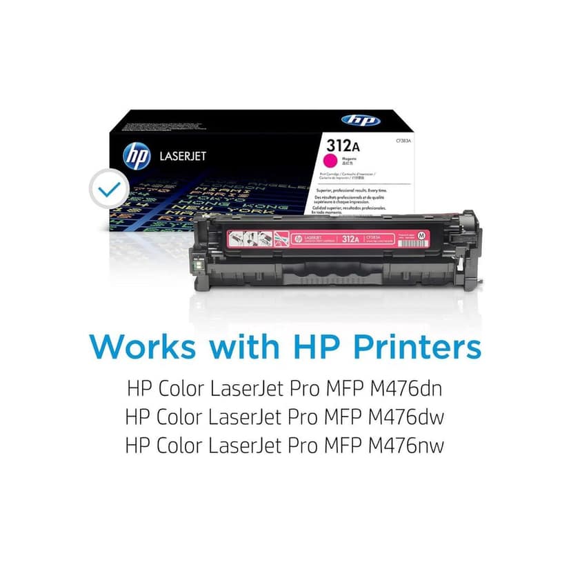 HP 312A Magenta Original LaserJet Toner Cartridge (CF383A) view 4