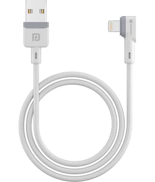 Portronics Konnect L 8 Pin Cable:1.2M 8Pin USB Cable ,White (POR 1401)