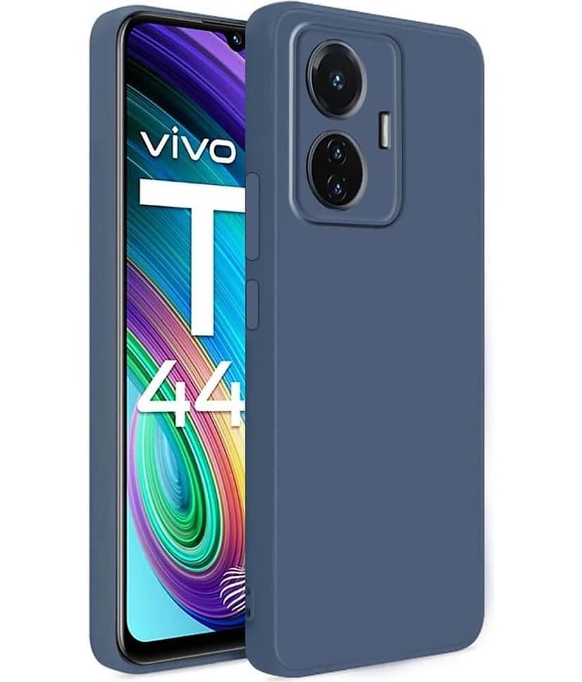 ZAMN - Plain Cases Compatible For Silicon Vivo T1 44W ( Pack of 1 )
