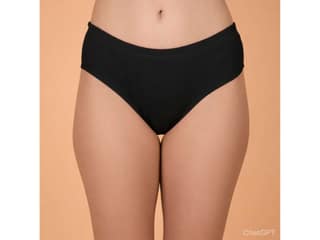 Stud & Gracy Soft setin concealed elsastic Panty Black - S - 30