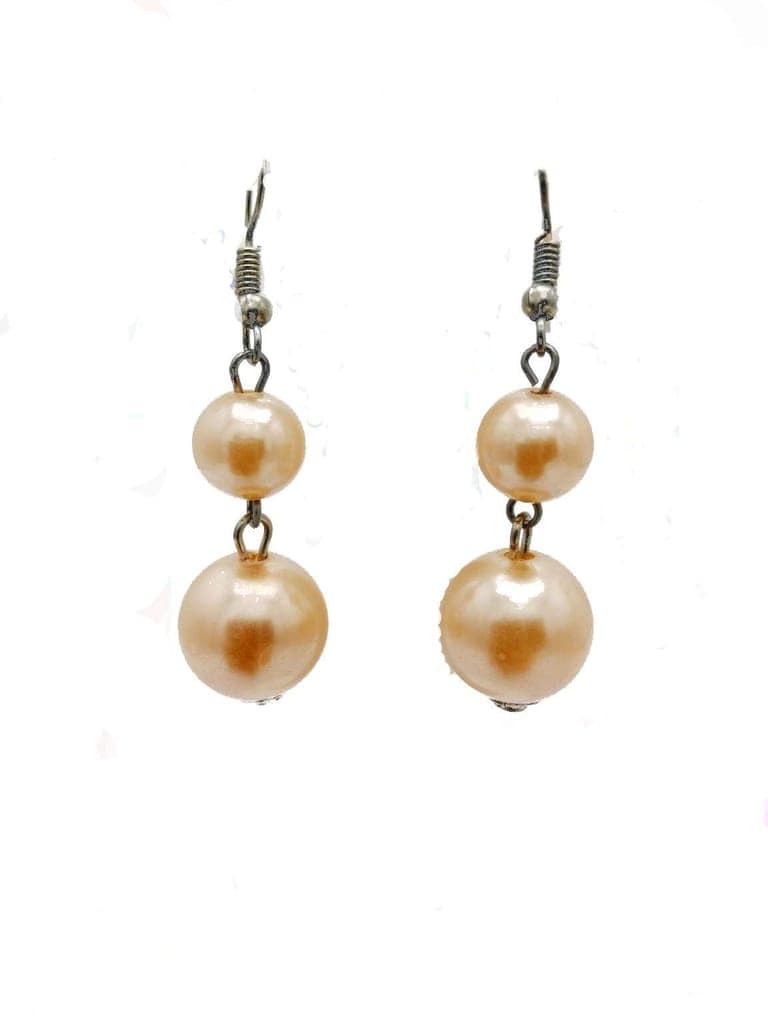 Beads Necklace Set For Women And Girls (Cream) view 2