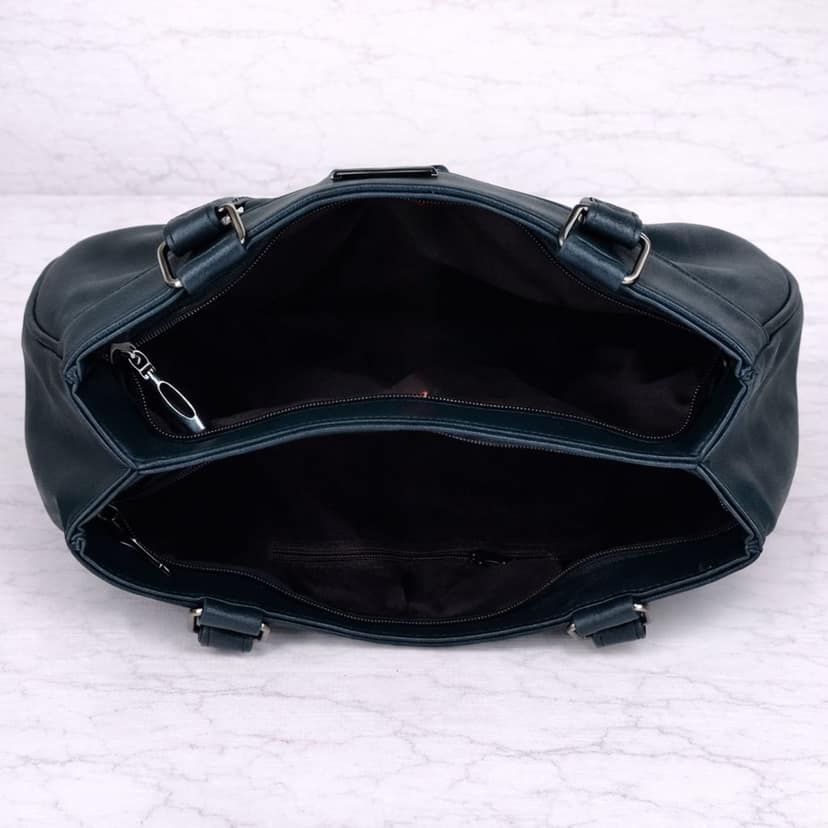 Elegant Women’s Pleated Handbag with Dual Shoulder Straps | Daily Use Stylish Purse view 5