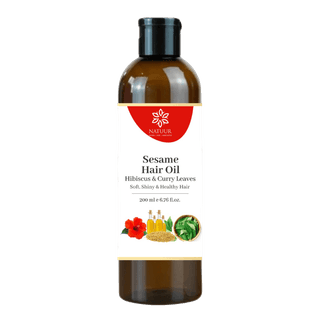 Ayurvedic Hair & Scalp Elixir | Sesame | Hibiscus | Curry Leaves | Restore | Nourish | Balance